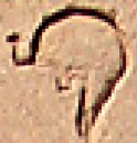 Oud-Egyptisch hieroglief van een helm.