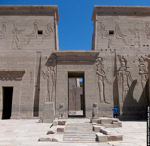 Philae Tempel in Awan, Egypte.