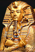 Sarcofaag van Pharaoh Tutankhamun.