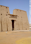 De Tempel van Edfu.