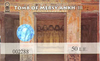 Ticket Tomb Mersy Ankh III