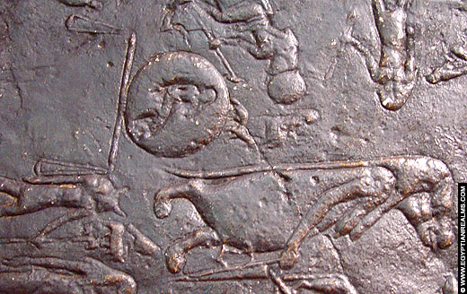 Sterrenbeeld Weegschaal uit de oud-Egyptische Zodiak.