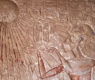 Relief of Aten and Akhenaten in the tomb of Apy.