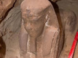 Sphinx statue found at Kom-Ombo.