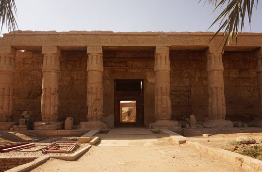 Temple of Seti I at Qurna.