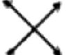 Ancient Egyptian hieroglyph Arrows
