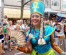 Egyptische koninginnen op zomercarnaval Rotterdam